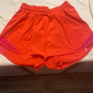 lululemon pink shorts